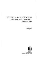 [PDF] Paul Slack, Poverty and policy in Tudor and Stuart England 